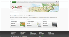 Desktop Screenshot of georelief.de