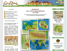 Tablet Screenshot of georelief.com